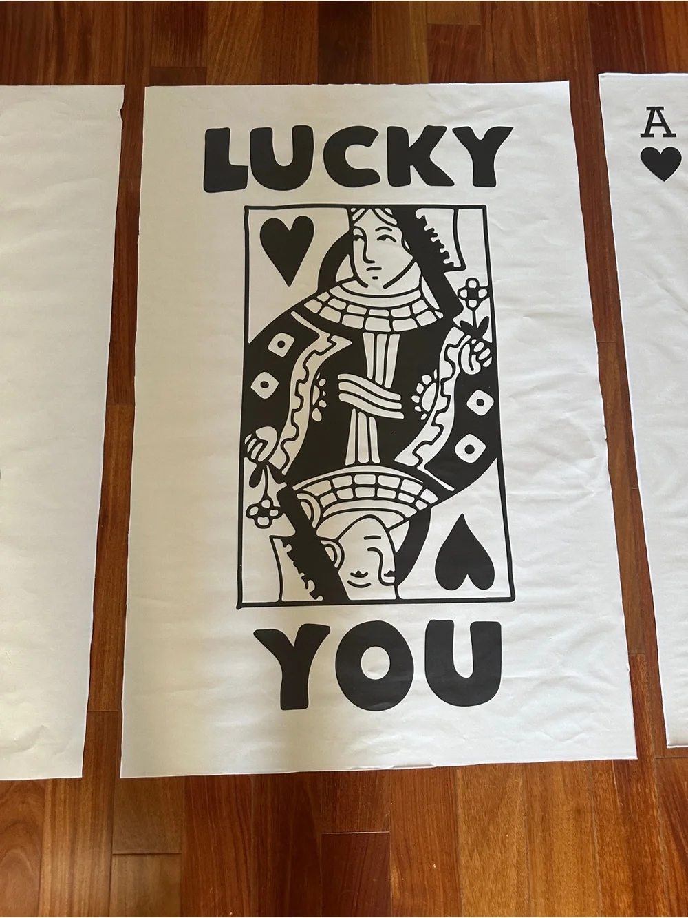 Canvas Playing Cards Wall Art